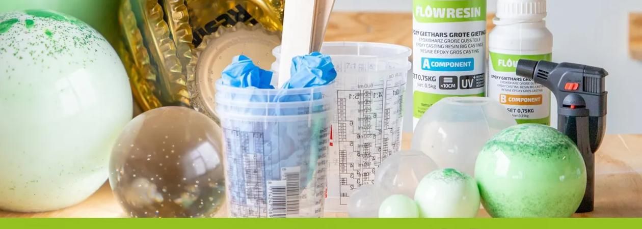 Kugeln gießen mit Epoxid-Gießharz