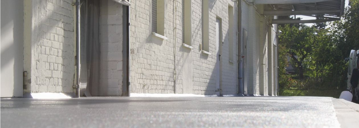 Gussboden für den Außenbereich