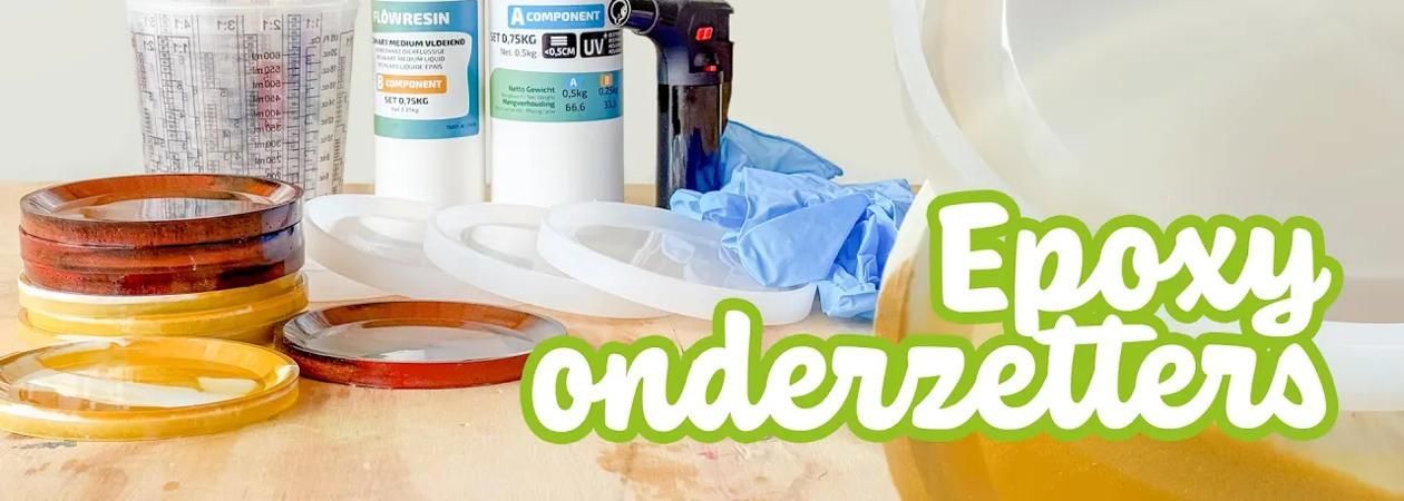 Machen Sie Ihre eigenen Epoxid-Untersetzer