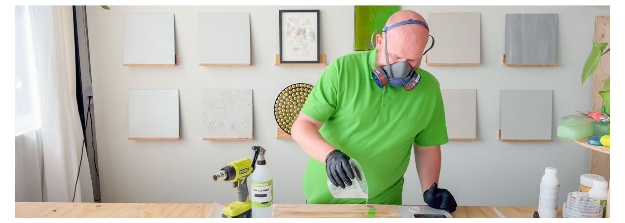 Sicheres Arbeiten mit Epoxid-Gießharz