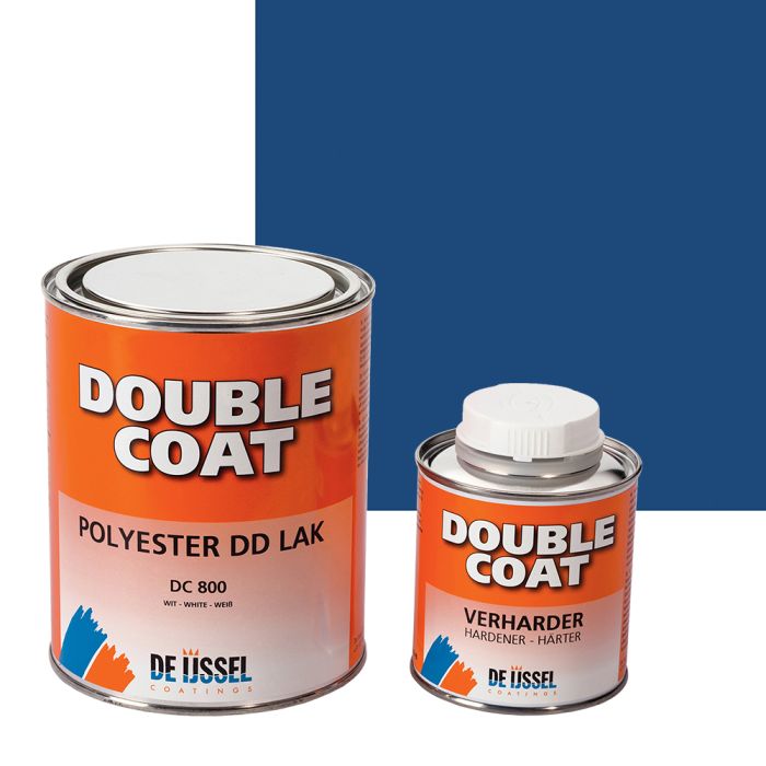 De IJssel Double Coat DD-lack Enziaan blau main product photo