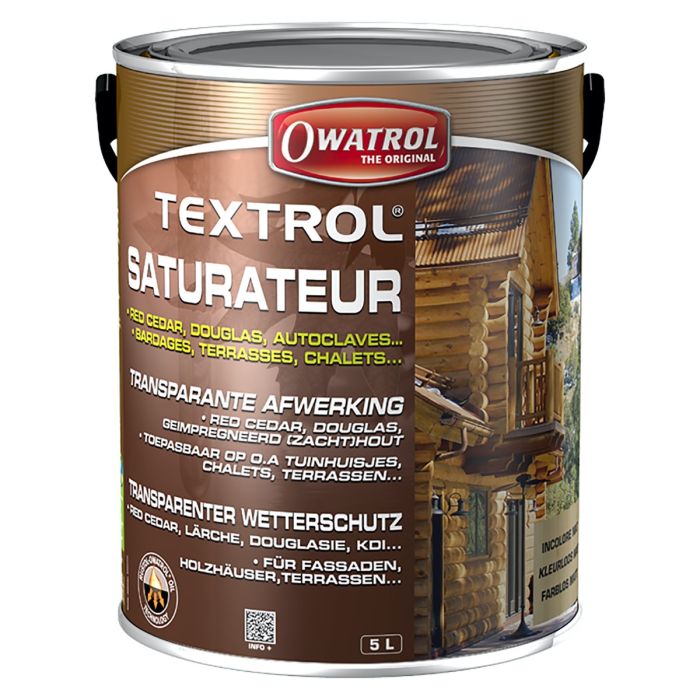 Owatrol Textrol-1.0 Liter-Medium Oak main product photo