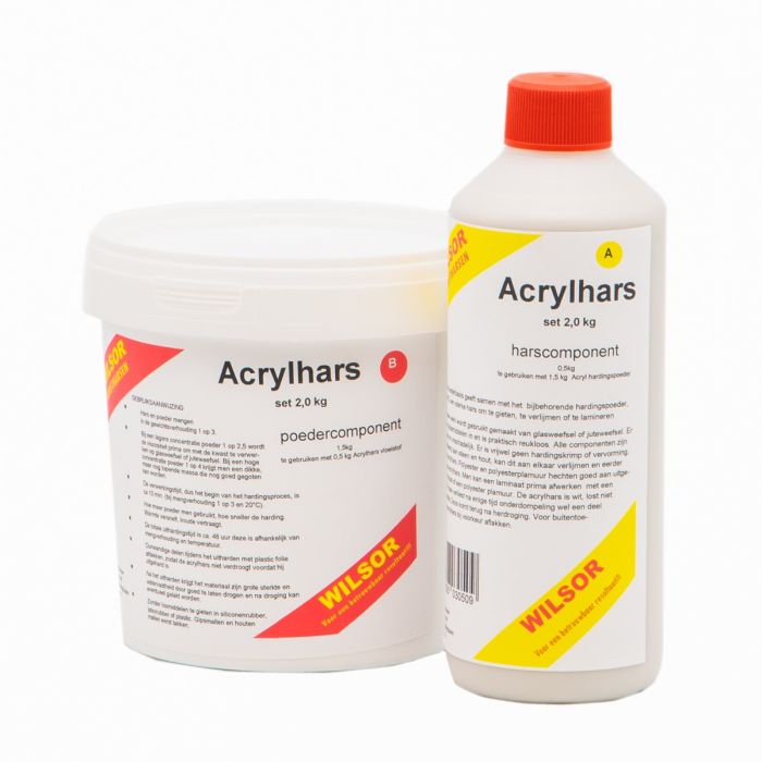 Wilsor Acrylharz mit Härter 2kg main product photo