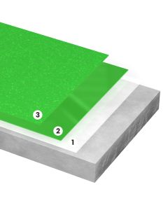 Epoxidharz 3-Schicht Anti-Rutsch Bodenbeschichtung