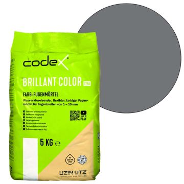 codex Brillant Color Xtra Fugenmörtel-grafiet-5.00 kg