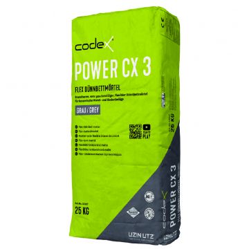 codex Power CX 3 grijs / 25kg