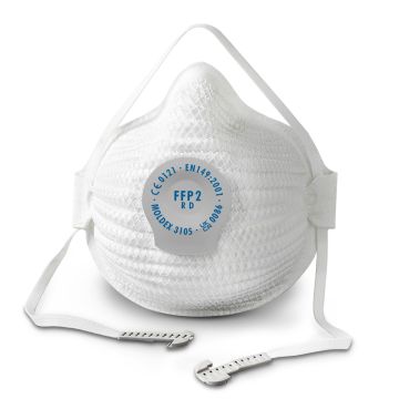 Een foto van het Moldex air stofmasker