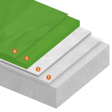 Polyurethan Gussboden mit Betonoptik