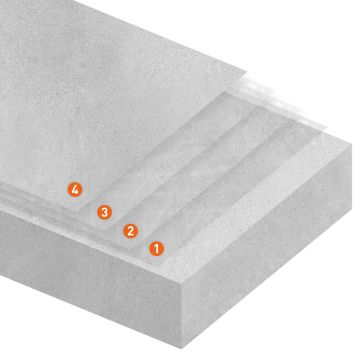 Epoxidharz Bodenbeschichtung Paket Transparent