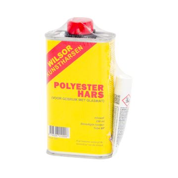 Wilsor Polyesterhars 0.25 Liter epoxywinkel.nl