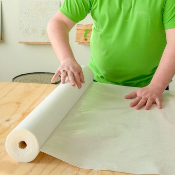 Epoxidharz Tischschutzrolle 80 cm x 25 Meter