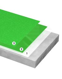 Epoxidharz 3-Schicht Anti-Rutsch Bodenbeschichtung