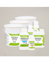 FLOW RESIN Beton Ciré Wandpaket Fein