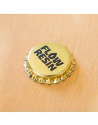 FLOW RESIN Bierdeckel für Epoxidgießharz Bierdeckel Tisch