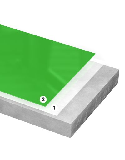 Epoxidharz 2-Schicht Bodenbeschichtung