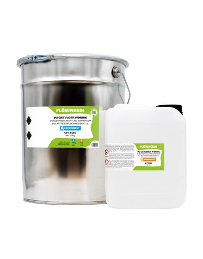 FLOW RESIN Polyurethan Bodenbeschichtung Wohnraum