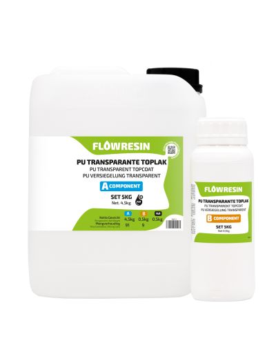 FLOW RESIN Polyurethan Versiegelung Transparent