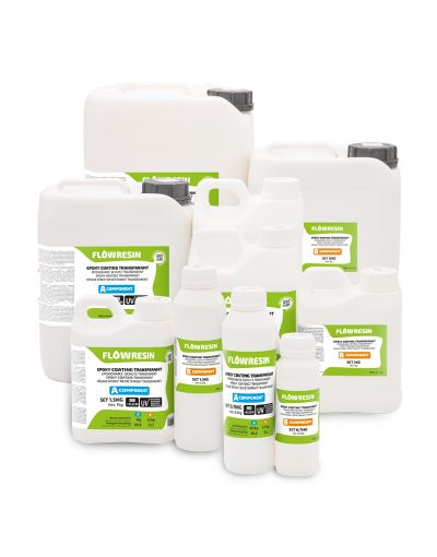 FLOW RESIN Epoxy Coating Transparant UV