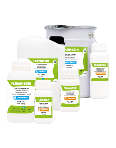 FLOW RESIN Lavastein Decklack