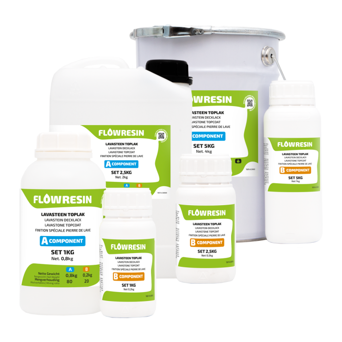 FLOW RESIN Lavastein Decklack main product photo