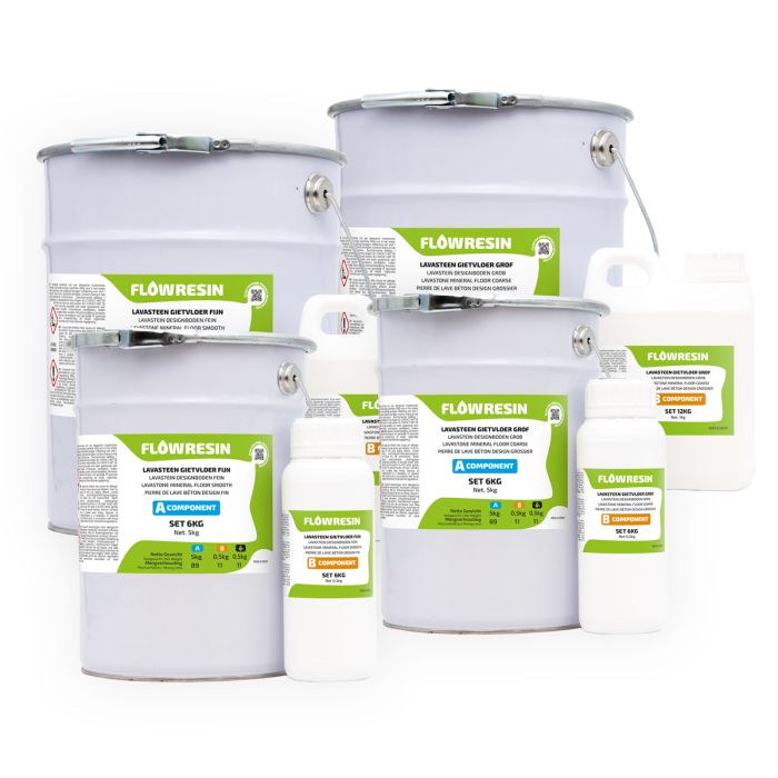 FLOW RESIN Lavastein Designboden main product photo