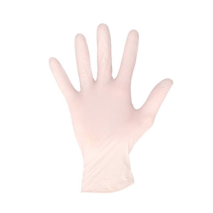 Weiche Nitrilhandschuhe Weiß main product photo